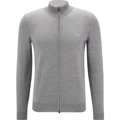 Afbeelding van Hugo Boss vest Heren grijs effen