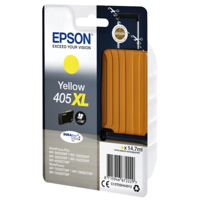 Afbeelding van Epson 405XL (C13T05H44010) Inktcartridge Geel Hoge capaciteit