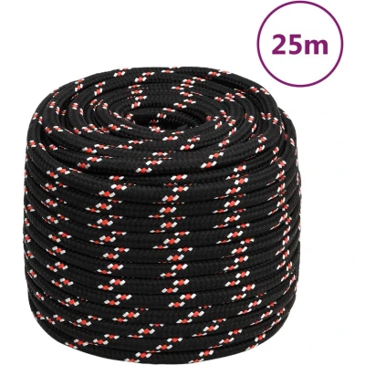 Afbeelding van vidaXL Boottouw 6 mm 25 m polypropyleen rood