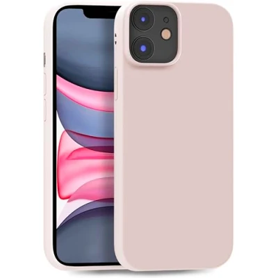 Afbeelding van MyGadget glad dun hoesje voor Apple iPhone 11 Schokbestendige hoes bescherming, Pocket Friendly &amp; Anti kras, Flexibele zachte siliconen Shell Baby Pink