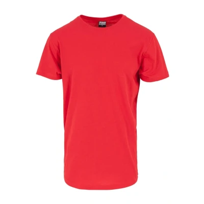 Afbeelding van Urban Classics Shaped LONG DO NOT USE Tshirt basic, Heren, Maat: Large, Fire red