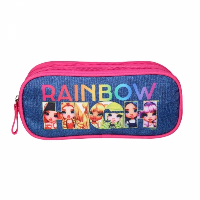Afbeelding van Rainbow High 2 vaks pennenetui meisjes