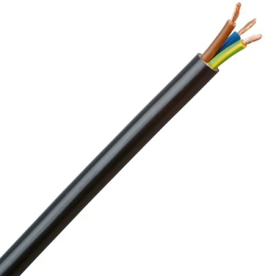 Afbeelding van Kopp 153705007 Geïsoleerde kabel H05VV5 F 3 G 1.50 mm² Zwart 5 m