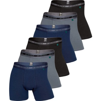 Afbeelding van JBS 6 PACK Slip Blau grau schwarz, Heren, Maat: Large, schwarz