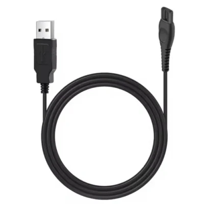 Afbeelding van Vervangende USB oplaadkabel 15V HQ8505 netsnoer Oplader voor elektrisch scheerapparaat Compatibel met Philips Norelco Serie 3000 5000 7000 9000 One Blade QP6650, QP6620, QP6550, QP6530, QP6520,