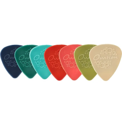 Afbeelding van Ovation Diamond Picks Plectrum Nylon Standard 351 Mix Set 7 pack