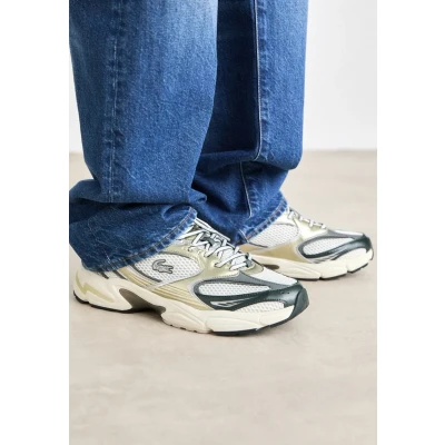 Afbeelding van Lacoste STORM 96 2K 224 2 SMA Heren Sneakers Gebroken wit/Donkergroen Maat 44
