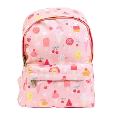Afbeelding van A little lovely company kleuterrugzak ijsjes 30 cm