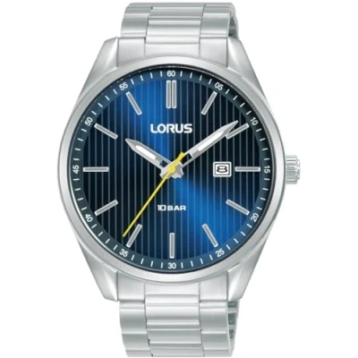 Afbeelding van Lorus RH915QX9 Horloge staal zilverkleurig blauw 42 mm