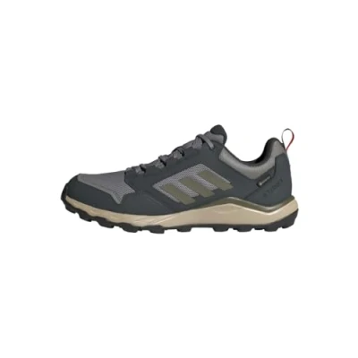 Afbeelding van Adidas Terrex Tracerocker Trail hardloopschoenen, Heren, Maat: 40 2/3, Charcoal solid grey olive strata carbon Textiel/ synthetisch