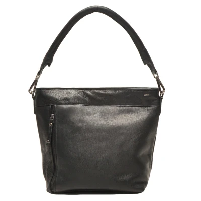 Afbeelding van Berba Lucca Bucket Gielen Lederwaren #1Berba dealer van NL Black
