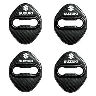 Afbeelding van 4 stuks auto deurslot afdekking, voor 2020 Suzuki Ignis II (Facelift 2020) bescherming accessoires.,A