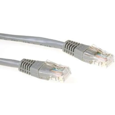 Afbeelding van ACT IB6001 U/UTP CAT5E Patchkabel Grijs 1 meter