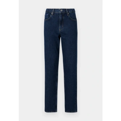 Afbeelding van Karl Lagerfeld Jeans MOM Relaxed fit jeans, Dames, Maat: 30x32, Washed dark blue