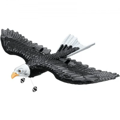 Afbeelding van VEVOR RC vliegtuig, 2,4 GHZ 2 kanaals afstandsbediening vliegtuig met 6 assige gyrostabilisator, klaar om te vliegen, Eagle vliegtuigvliegtuig speelgoed batterijen, gemakkelijk vliegen