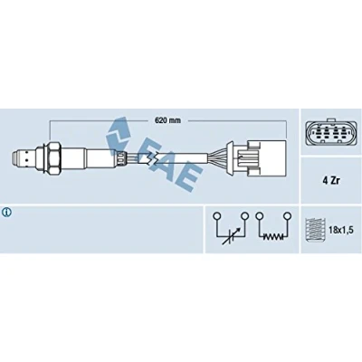 Afbeelding van Fae Lambda sonde 77396