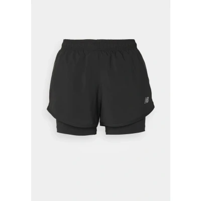 Afbeelding van New Balance Short Korte broeken, Dames, Maat: Small, Black