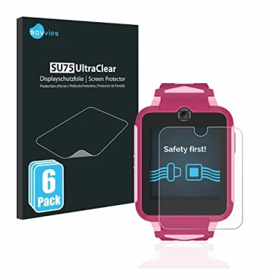 Afbeelding van Savvies Screenprotector voor TCL Movetime Family Watch MT42X Folie Beschermfolie transparant (6 Stuks)