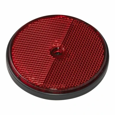 Afbeelding van Pro Plus Reflector met Schroefbevestiging Ø 80 mm Rood