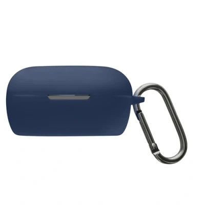 Afbeelding van kwmobile cover voor oordopjes case geschikt Bose QuietComfort Earbuds Trendy beschermhoes draadloze in donkerblauw