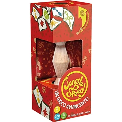 Afbeelding van Asmodee Jungle Speed: Eco Pack Bordspel, Party Game, 2 10 spelers, 7+ jaar, Italiaanse editie