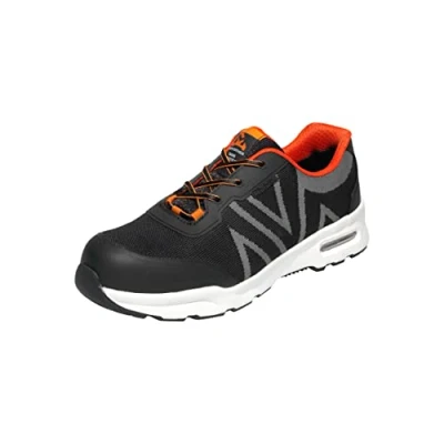 Afbeelding van EMMA Safety MM40064738 Veiligheidsschoenen Athletic Optimaal comfort &amp; perfecte bescherming Model: Boston Maat EU: 38 Kleur: Zwart Grijs