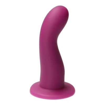 Afbeelding van Ylva &amp; Dite Leda Siliconen G spot / Prostaat dildo Made in Holland Violet