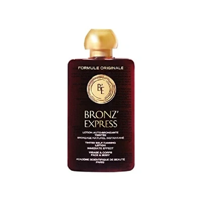 Afbeelding van Academie Bronz&#039;Express Lotion Lotion, 1 x 100 ml, direct stralend frisse en streepvrije, gezonde bruining, alle huidtypes