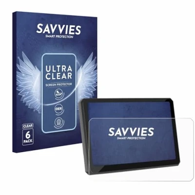 Afbeelding van Savvies Screenprotector voor Carpuride W702BS 7&quot; Folie Beschermfolie transparant (6 Stuks)