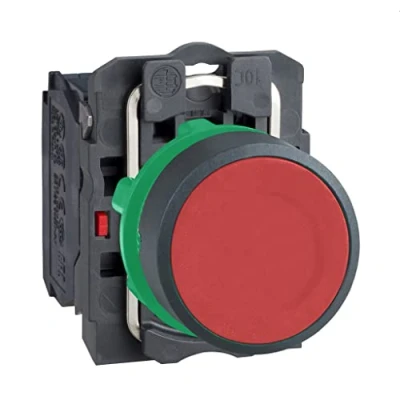 Afbeelding van Schneider Electric XB5AA31 drukknop, Ø 22, terugloopveren, 1 NA, groen