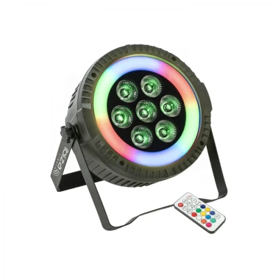 Afbeelding van Ibiza Light Thinpar Led Ring extra platte Par projector