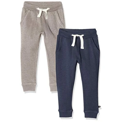 Afbeelding van Minymo Basic 36SOLID PACK 2 Trainingsbroek voor kinderen, Maat: 104, Blue grey