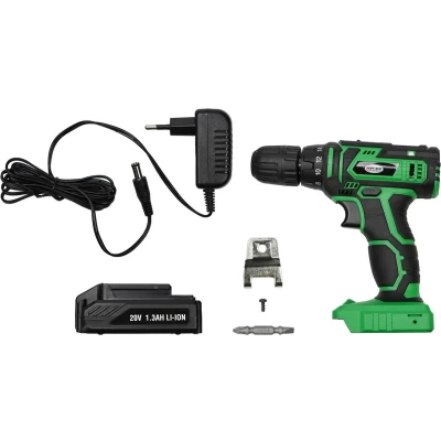 Afbeelding van Hofftech Accu Boormachine 2 speed Inclusief 20V Li ion 1.3 ah