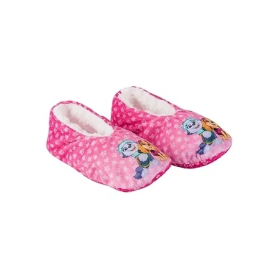 Afbeelding van United Labels paw Patrol/Peppa Pig ballerina&#039;s voor meisjes en jongens, ABS winterpantoffels, gevoerd, kinderpantoffels, pantoffels, patrol pink, 23/26 EU