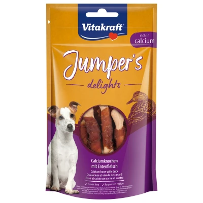 Afbeelding van Vitakraft Jumpers Delights 80 g Hondensnacks Eend