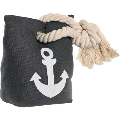 Afbeelding van Items Deurstopper Anker Blok 1 kilo gewicht met oppak lus grijs 13 x 20 cm