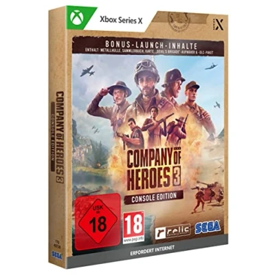 Afbeelding van Company Of Heroes 3 : Console Edition Launch (Metal Case) DE (Xbox Series X)