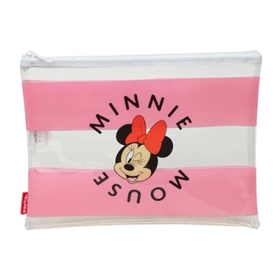 Afbeelding van Waterbestendige tas Minnie Mouse Beach Roze Transparant