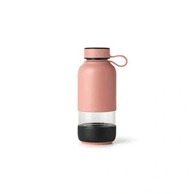 Afbeelding van Lékué Bottle To Go drinkfles uit glas koraal 600ml