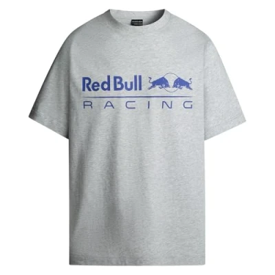 Afbeelding van Red Bull Racing x Pepe Jeans LOGO TEE Tshirt print, Heren, Maat: XXL, Marl grey