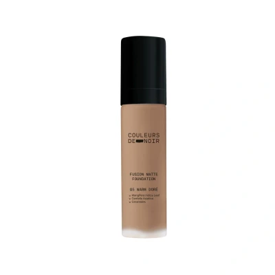 Afbeelding van Les Couleurs De Noir Fusion Matte Foundation 05 Warm Doré 30ml