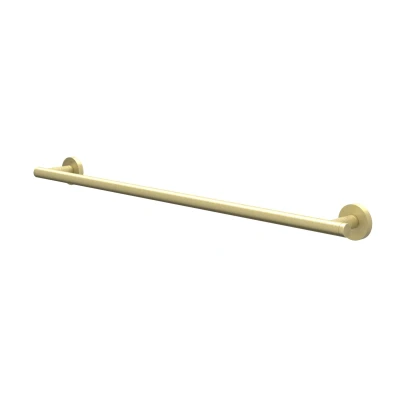 Afbeelding van IVY handdoekrek 60cm enkel Geborsteld Mat Goud PVD