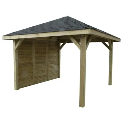 Afbeelding van Solid Prieel Superia S7773 Geïmpregneerd Hout 347x347cm