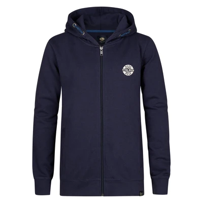 Afbeelding van Petrol Industries Berkshires Sweater met rits voor kinderen, Maat: 176, Royal navy