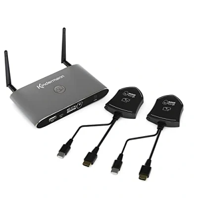 Afbeelding van Kindermann Klick+Show K 42 HDMI Kit draadloos presentatiesysteem Dongle