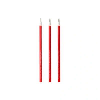 Afbeelding van Legami Erasable Pen Refills 3 stuks Rood Navulling