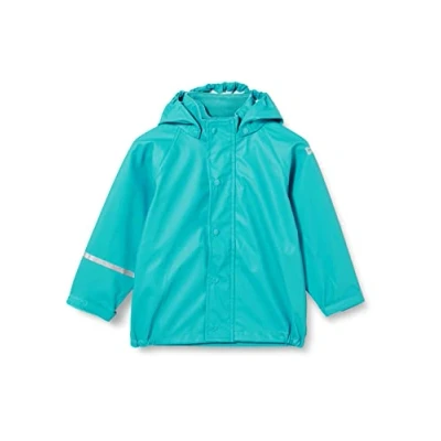 Afbeelding van CareTec Rain Jacket Pu W/O Fleece Regenjas, uniseks, kinderen en jongens, Turquoise Blue (968), 74
