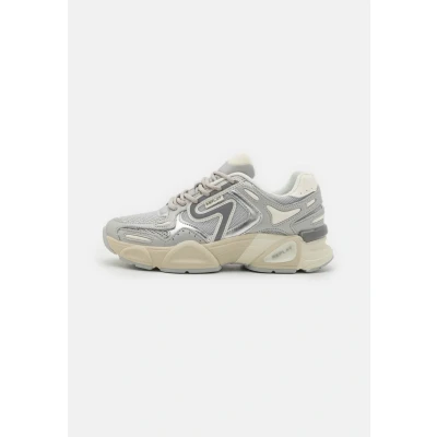Afbeelding van Replay Destiny Space Sneakers laag, Dames, Maat: 37, Silver/white Leer en textiel