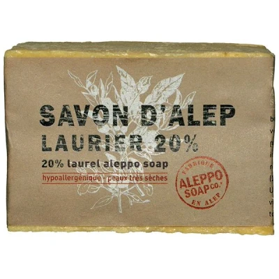 Afbeelding van Aleppo Soap Co Savon D&#039;Alep Zeep met 20% Laurier