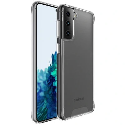 Afbeelding van Samsung Galaxy S21 Plus Hoesje Kunststof Accezz Hardcase/Backcover Transparant Telefoonhoesje Shockproof/Valbescherming